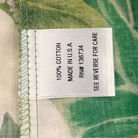 Persifor tropical flora gauze tunic - Picture 5 of 9